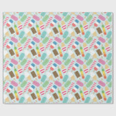 アイスクリーム ラッピングペーパー (フラット)