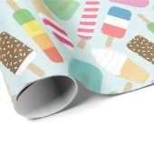 アイスクリーム ラッピングペーパー (ロールコーナー)