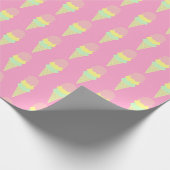 アイスクリーム ラッピングペーパー (角)