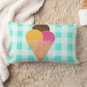 アイスクリーム ランバークッション (ブランケット)