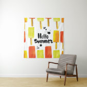 アイスクリーム：ヴィンテージ水彩 タペストリー (インサイチュ)