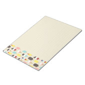 アイスクリーム&凍っていトリート（裏打ち）メモ帳 ノートパッド (アングル)