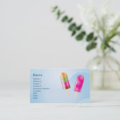 アイスクリーム 名刺 (スタンド正面)