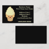 アイスクリーム 名刺 (正面/裏面)