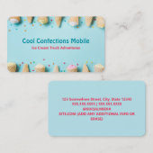 アイスクリーム 名刺 (正面/裏面)