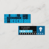 アイスクリーム（小チャット） ロイヤリティカード (正面/裏面)