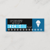 アイスクリーム（小チャット） ロイヤリティカード (裏面)