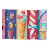 アイスクリーム 枕カバー (裏面)