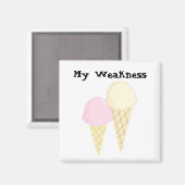 アイスクリーム – 私の弱点 マグネット (正面/裏面)