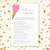 アイスクリーム – 誰が花嫁のゲームを知っ最高のている