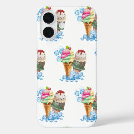 アイスクリーム iPhone 16ケース