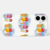 アイスクリーム Case-Mate iPhoneケース (裏面 (横))