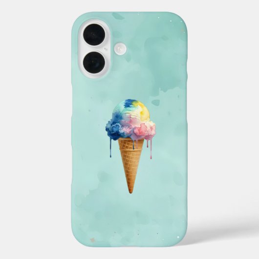 アイスクリーム Case-Mate iPhoneケース (裏面)