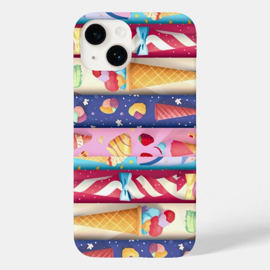 アイスクリーム Case-Mate iPhoneケース (裏面)