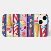 アイスクリーム Case-Mate iPhoneケース (裏面 (横))