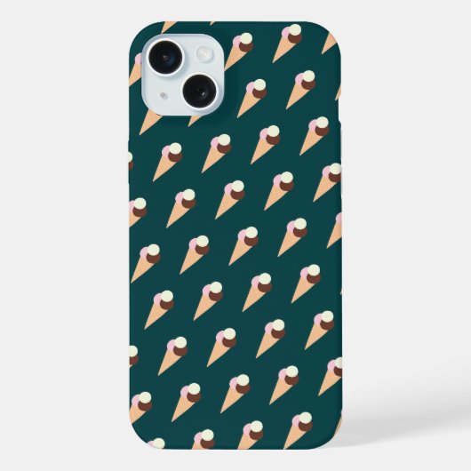 アイスクリーム iPhoneケース (裏面)