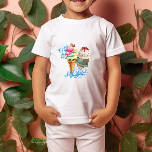 アイスクリーム Tシャツ