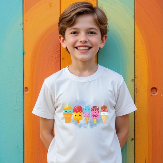 アイスクリーム Tシャツ