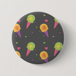 アイスクリームPin 缶バッジ