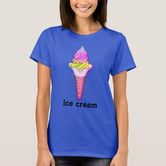 アイスクリームTシャツ Tシャツ (正面)