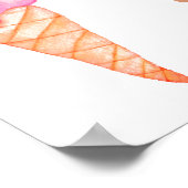 アイスクリームYesブライダルシャワー彼女はスクープ ポスター (角)