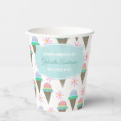 アイスクレアンコーン 紙コップ (正面)