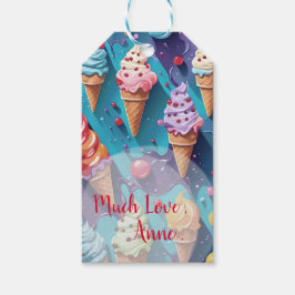 アイスクレカラフルームズ ギフトタグ