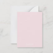 アイスクールクリームキッズクラスルームValentines ノートカード (裏面)