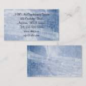 アイスクールブルー名刺 名刺 (正面/裏面)