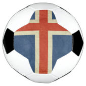 アイスグランジランドの国旗 サッカーボール (回転)