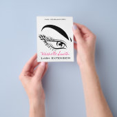 アイスケッチマスカララッシュ延長 チラシ (手)