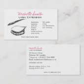 アイスケッチ マスカラ ラッシュエクステンション 名刺 (正面/裏面)