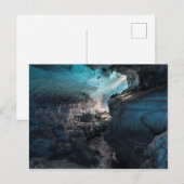 アイスケーブインテリア風光明媚 ポストカード (正面/裏面)