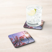 アイスコークコースターの冬のベリー コースター (右側)