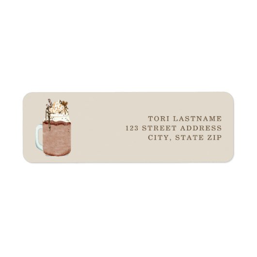 アイスコーヒコールドブリューメイスンジャーベビーが醸造している ラベル (正面)