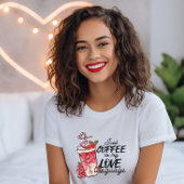 アイスコーヒバレンタイン、私の愛の言語 Tシャツ