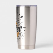 アイスコーヒパーソナライズされたー 保温保冷タンブラー (正面)