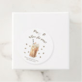 アイスコーヒポップ・アートのーそれ！彼女がポップ! フェイバータグ (インサイチュ)