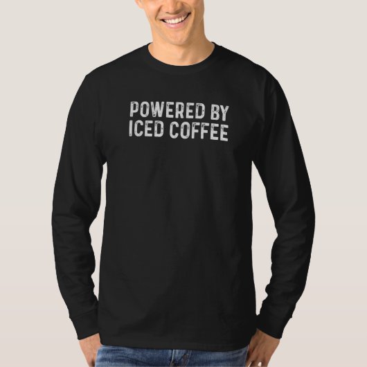 アイスコーヒーで動く Tシャツ (正面)