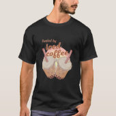 アイスコーヒーで膨らむ Tシャツ (正面)