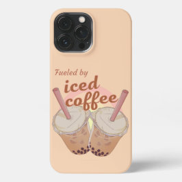 アイスコーヒーで駆動。アイスコーヒー愛好家の贈り物 iPhone 13 PRO MAXケース