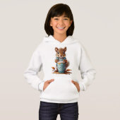 アイスコーヒーとリス (正面フル)