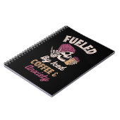 アイスコーヒーと不安で煽られる ノートブック (左側)