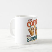 アイスコーヒーと日差し , アイスコーヒー , コーヒー好き コーヒーマグカップ (正面左)