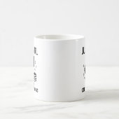 アイスコーヒーと本が好きな女の子 本  コーヒーマグカップ (中央)
