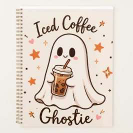 アイスコーヒーのオバケちゃん - かわいいハロウィン プランナー手帳