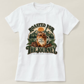 アイスコーヒーの山でブレる旅をくり返す ビンテージ Tシャツ