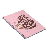 アイスコーヒーは命が伸びる ノートブック (右側)