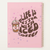 アイスコーヒーは命が伸びる プランナー手帳 (裏面)