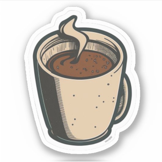 アイスコーヒースシール「アイスコーヒーススティック」 シール (正面)